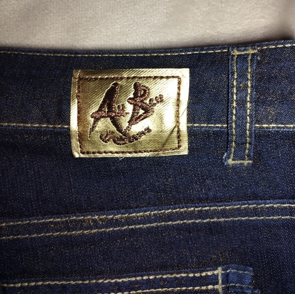 AB Jeans, Blue Jeans/ GOLD shimmer - Picture 11 of 12